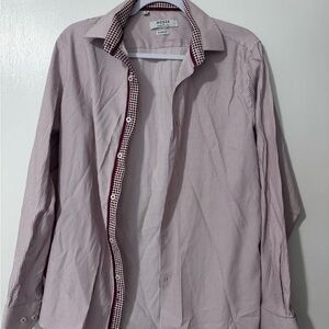 MONZA Red and White Checkered Shirt